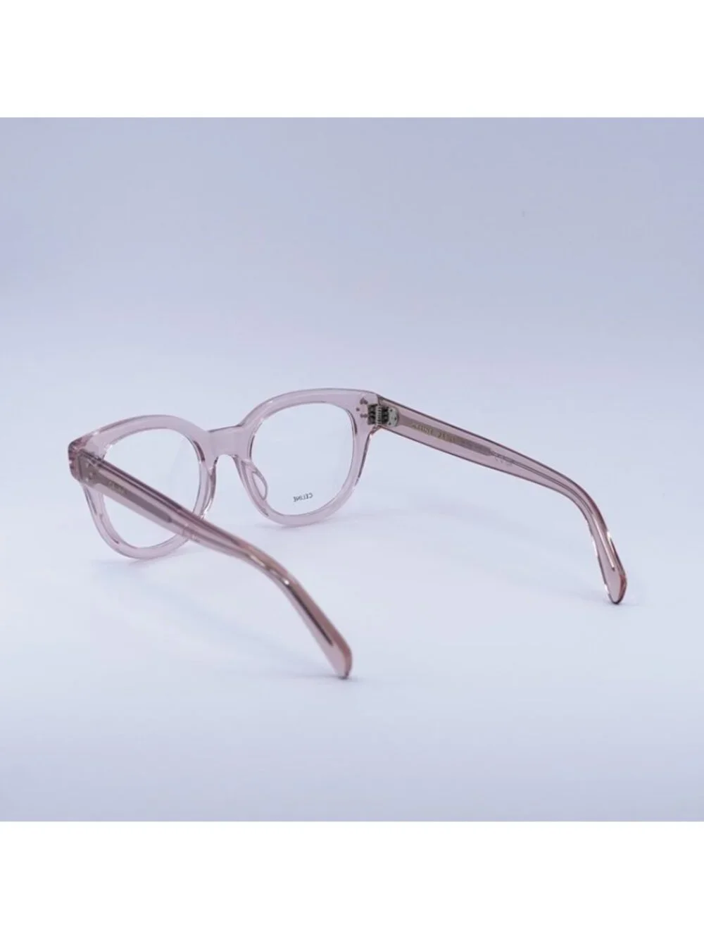Celine CL50109I 072 Eyeglasses Shiny Light Pink 51mm Square Frame